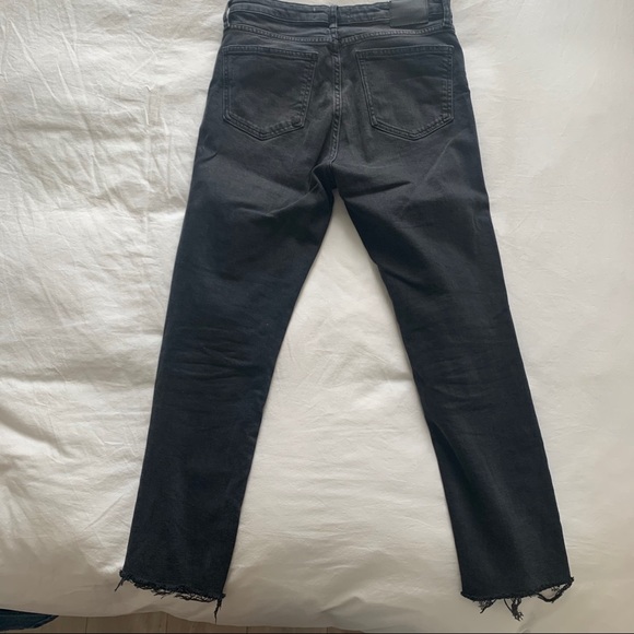 Zara Black Straight Leg Jeans - Picture 2 of 2